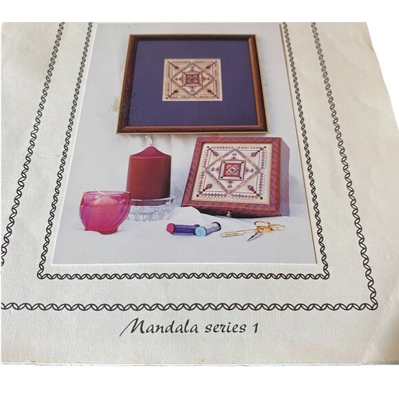 Sunset Desert Cross Stitch Leaflet 17 Mandala Series 1 Amaryllis Artworks - Picture 5 of 10
